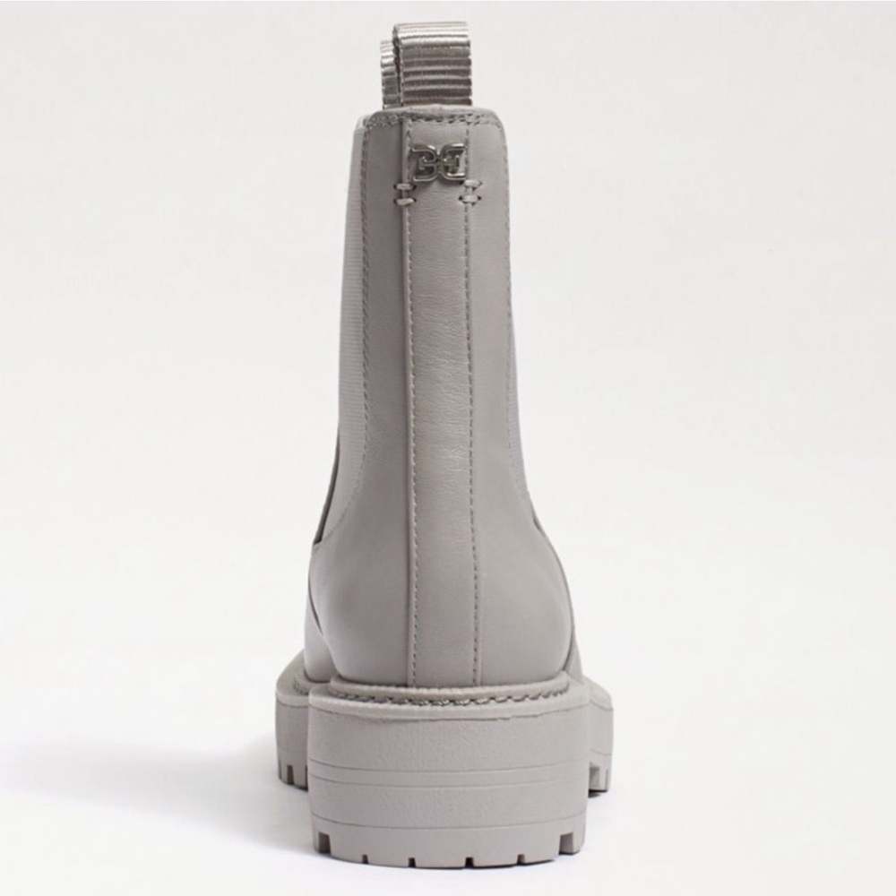 NWT Sam Edelman ♡ Laguna Chelsea Boot Pebble Grey - Picture 2 of 7